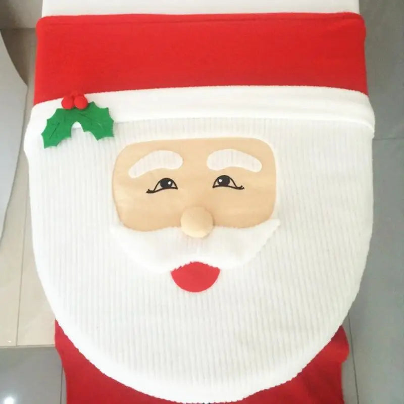 Decoração de Natal para Vaso Sanitário