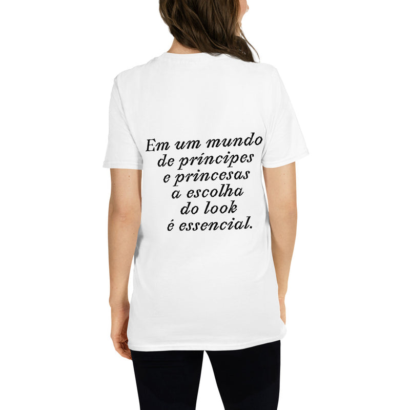 T-Shirt Branca MZ Kids Masculina e Feminina