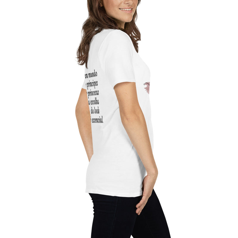 T-Shirt Branca MZ Kids Masculina e Feminina