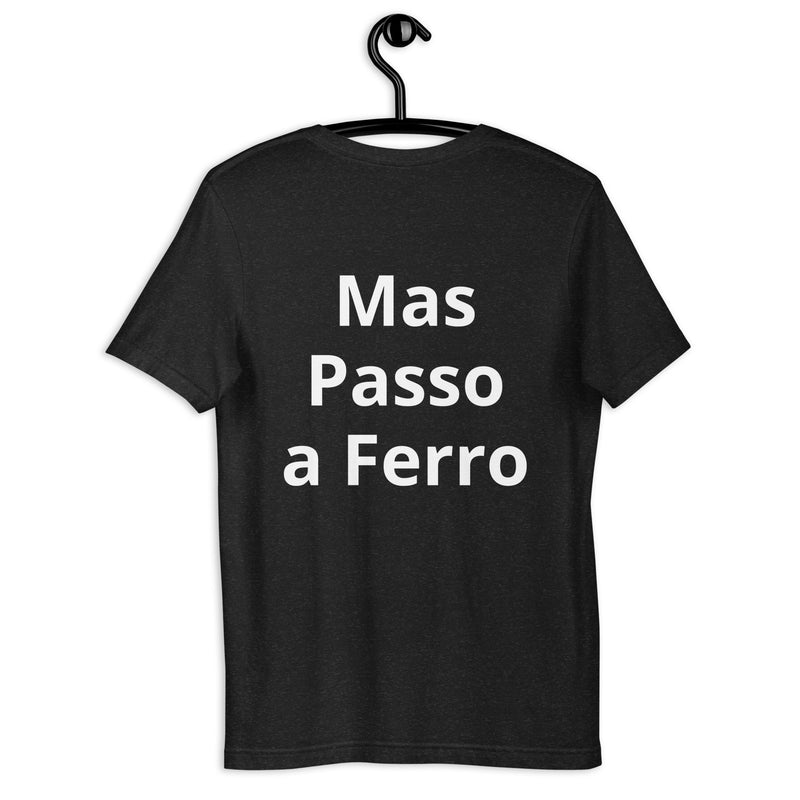 T-Shirt Preta para Lavandaria Masculina e Feminina